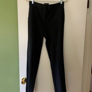 JCrew Edie black Full-Length Trouser in Four-Season Stretch Pant Black